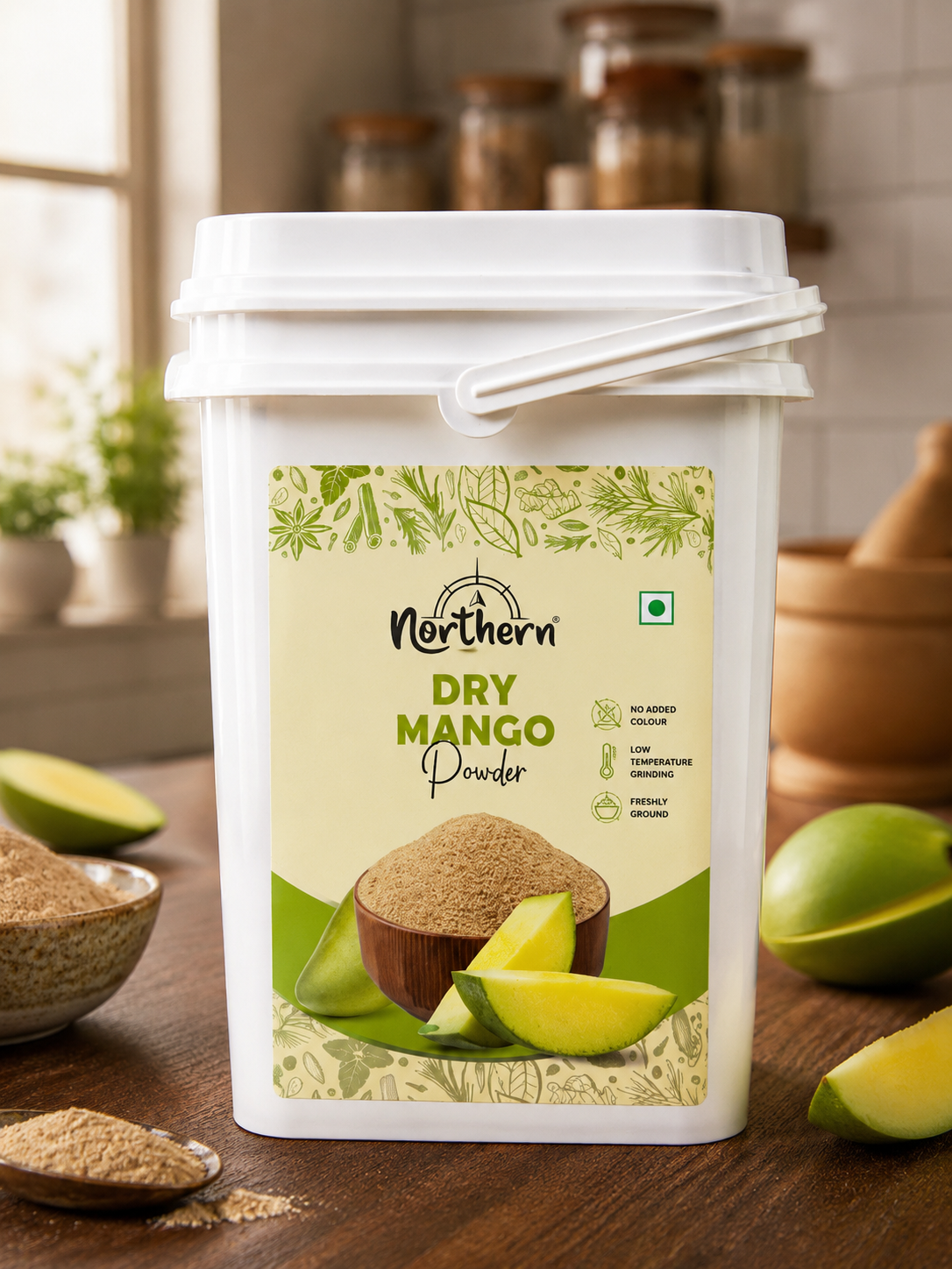 DRY MANGO POWDER, 500G Bucket