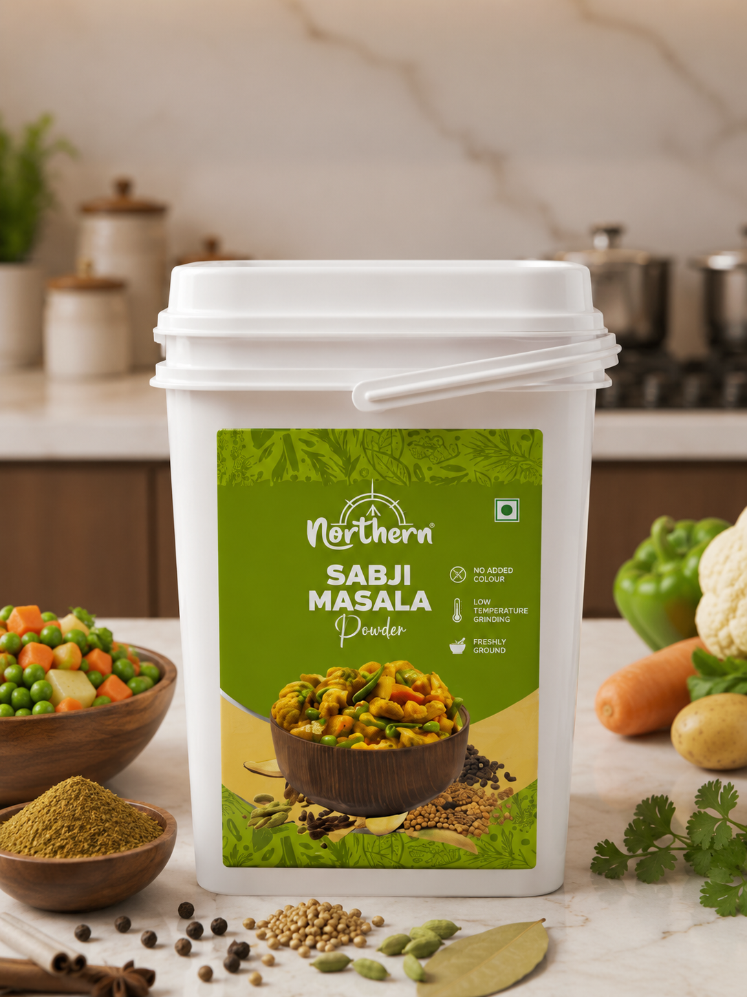 SABJI MASALA, 500G Bucket