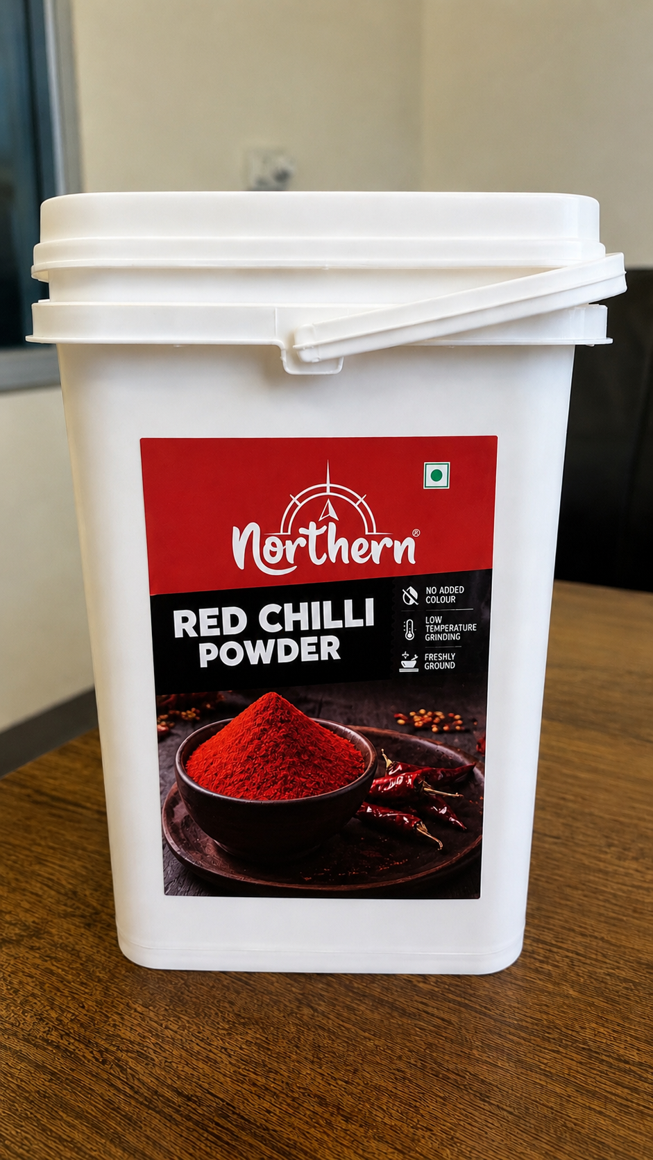 Red Chilli Powder, 1KG Bucket
